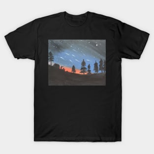 Dusk Meteor Shower T-Shirt